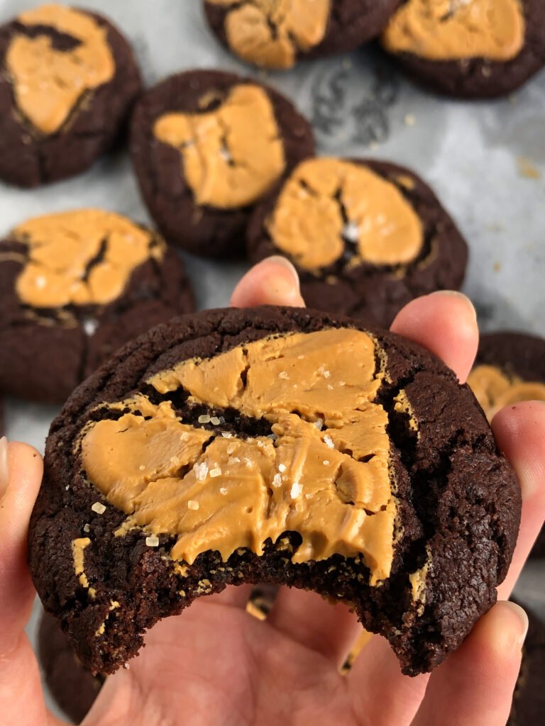 Caramelized White Chocolate Cookies