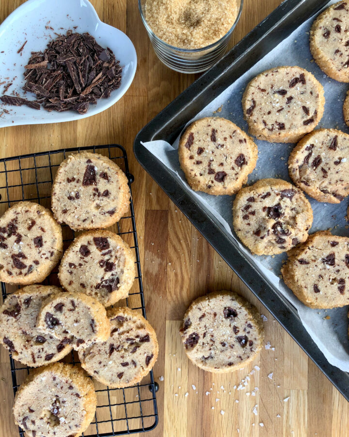 Shortbread Cookies topview