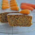 Swiss Carrot cake slice