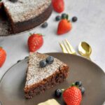 Torta Caprese - flourless Chocolate Cake