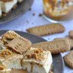 Biscoff Cheesecake Bars, slices and biscuit crumbs