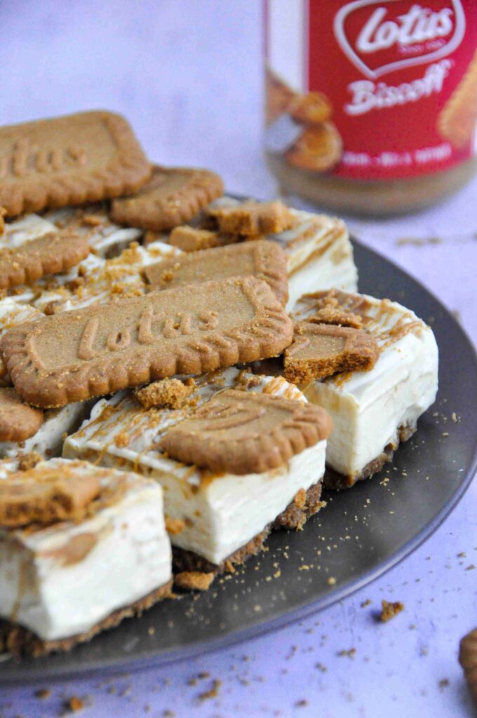 Biscoff Cheesecake Bars