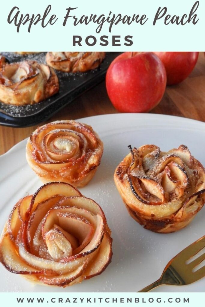 Apple Frangipane Peach Roses