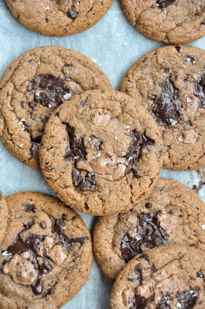 Crunchy Chunky Chocolate Cookies