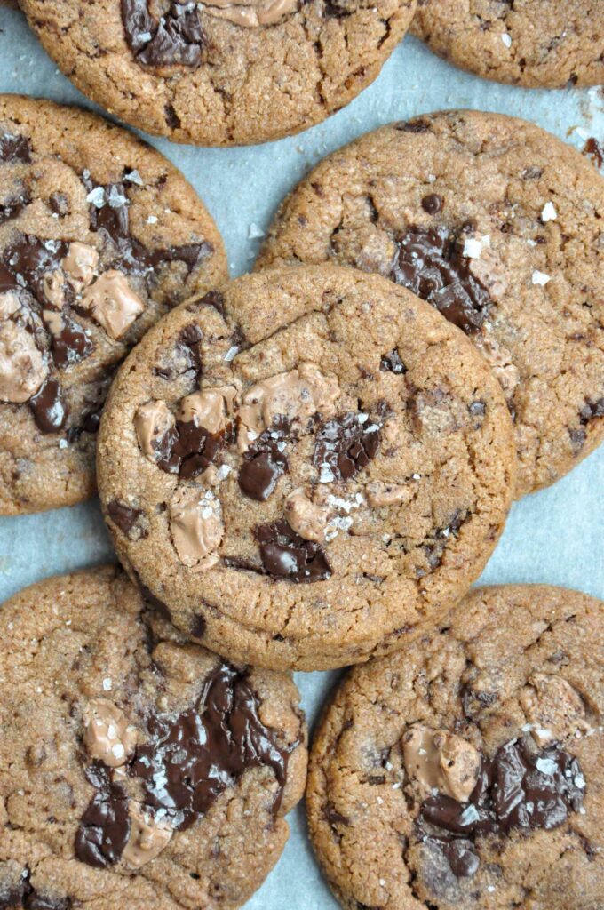 Crunchy Chunky Chocolate Cookies