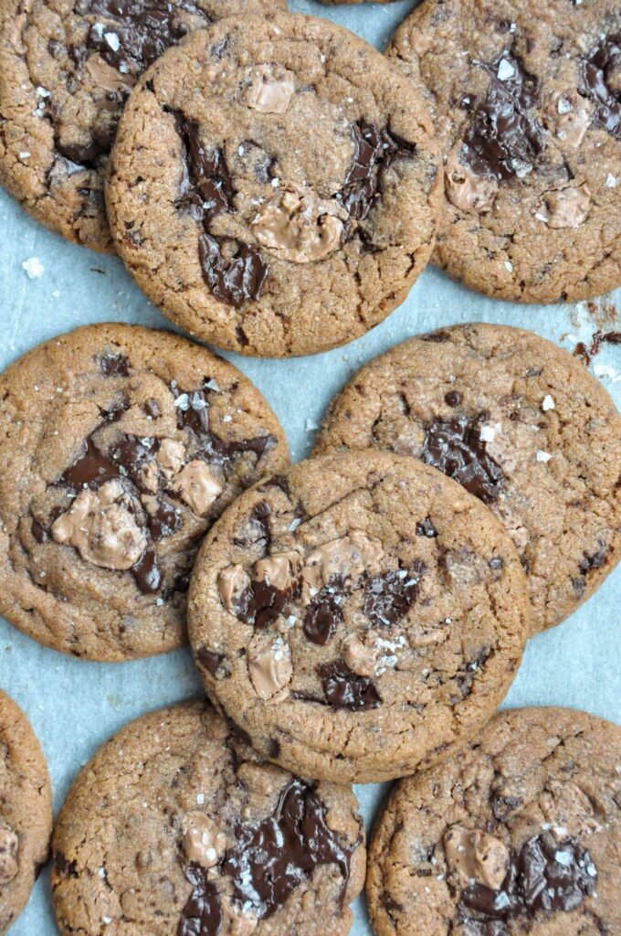 Crunchy Chunky Chocolate Cookies