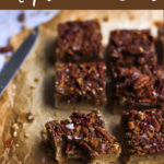 Maple Pecan Bars Pinterest