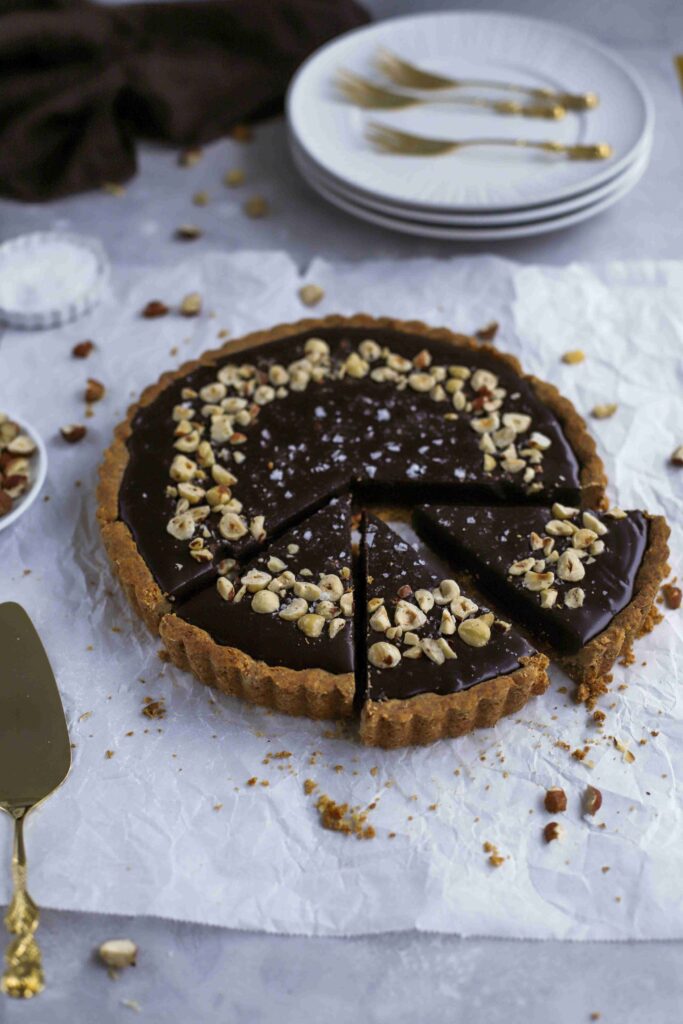 Whole Chocolate Hazelnut Tart