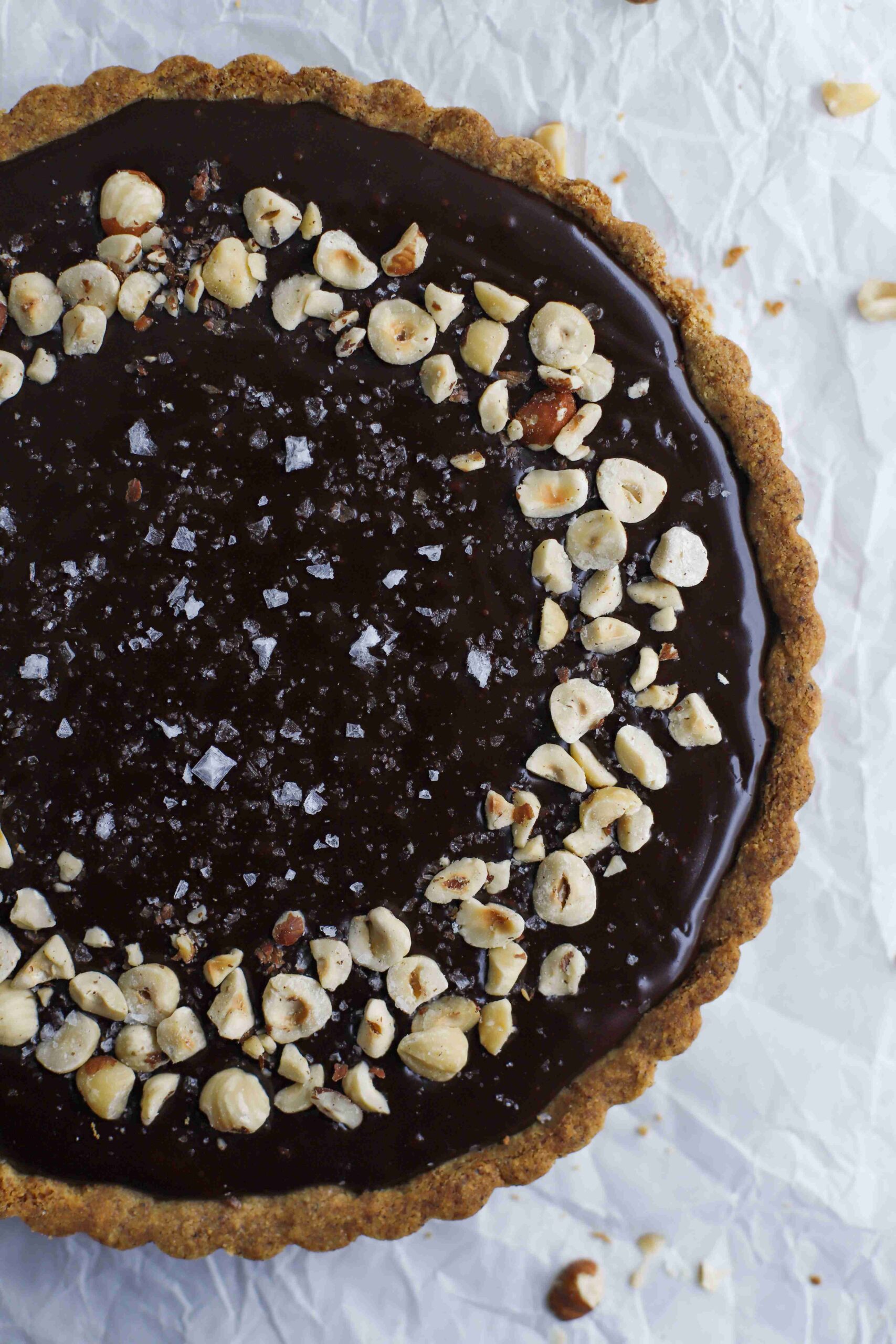 The best Chocolate Hazelnut Tart Crazy Kitchen
