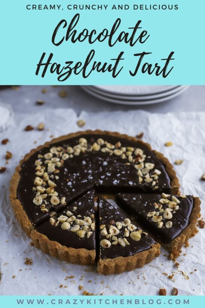 Chocolate Hazelnut Tart Pinterest E2