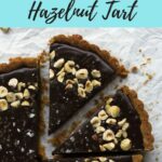 Chocolate Hazelnut Tart Pinterest 1