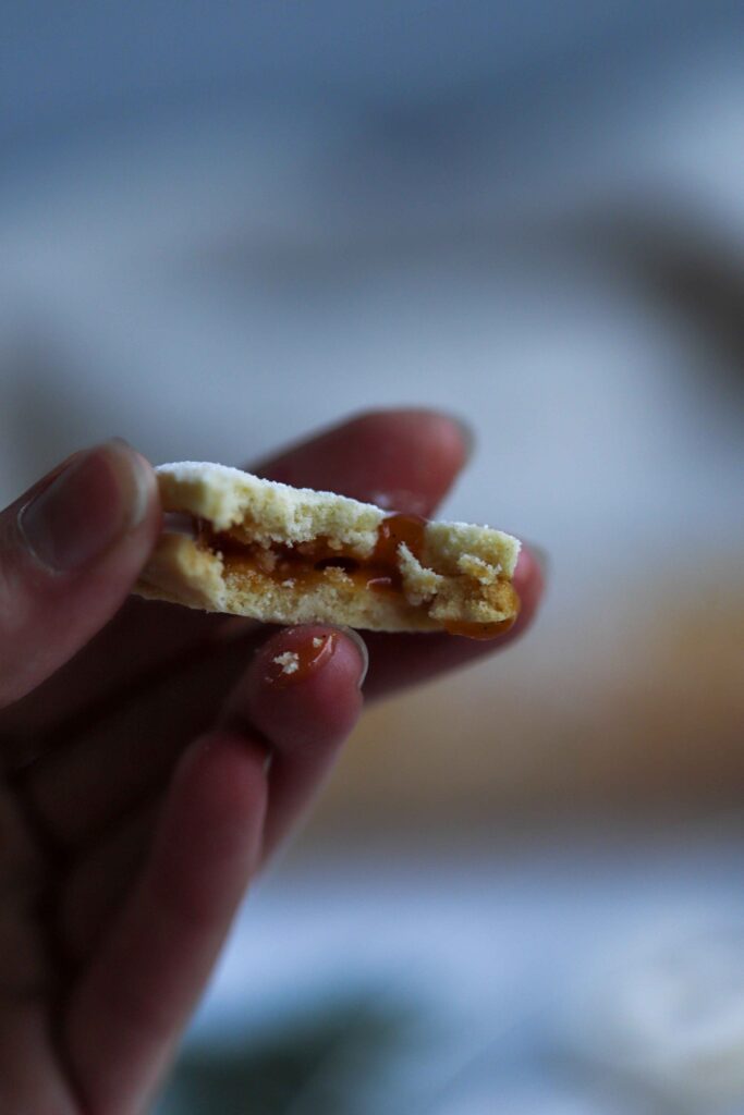 Linzer Cookies sandwich filling