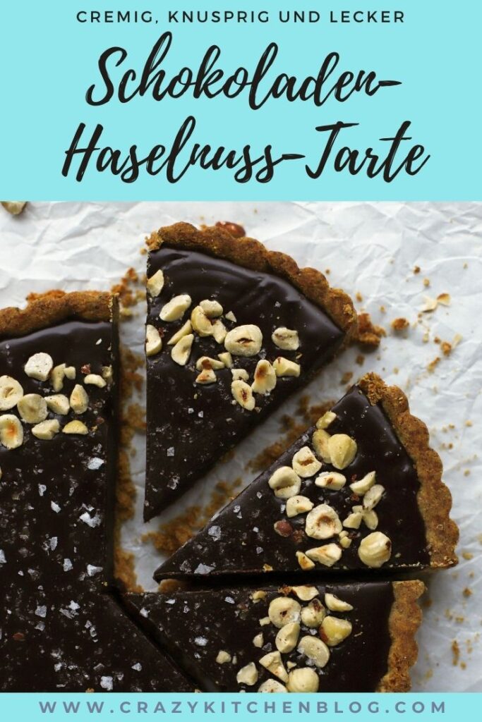 Schokoladen-Haselnuss-Tarte Pinterest D1