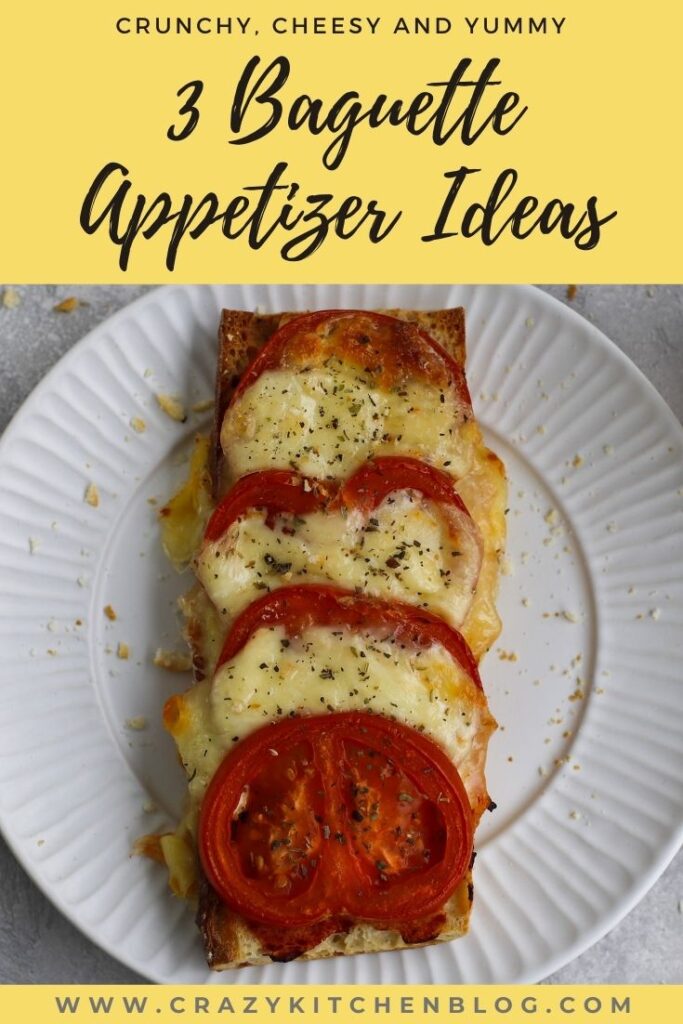 Pinterest Delicious Baguette Appetizers