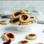 Almond Thumbprint Cookies Pinterest English