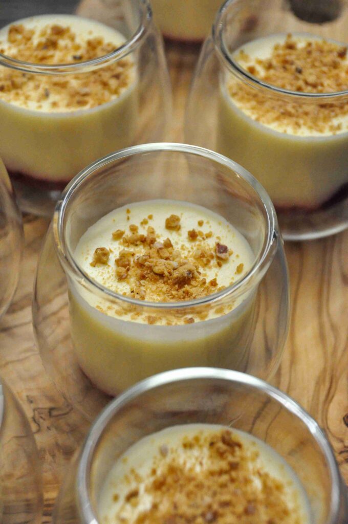 David Geissers Limoncello mousse in a jar