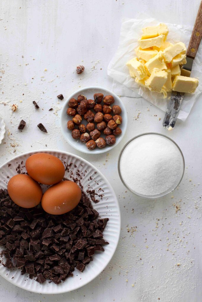 Ingredients for Tiroler Cake