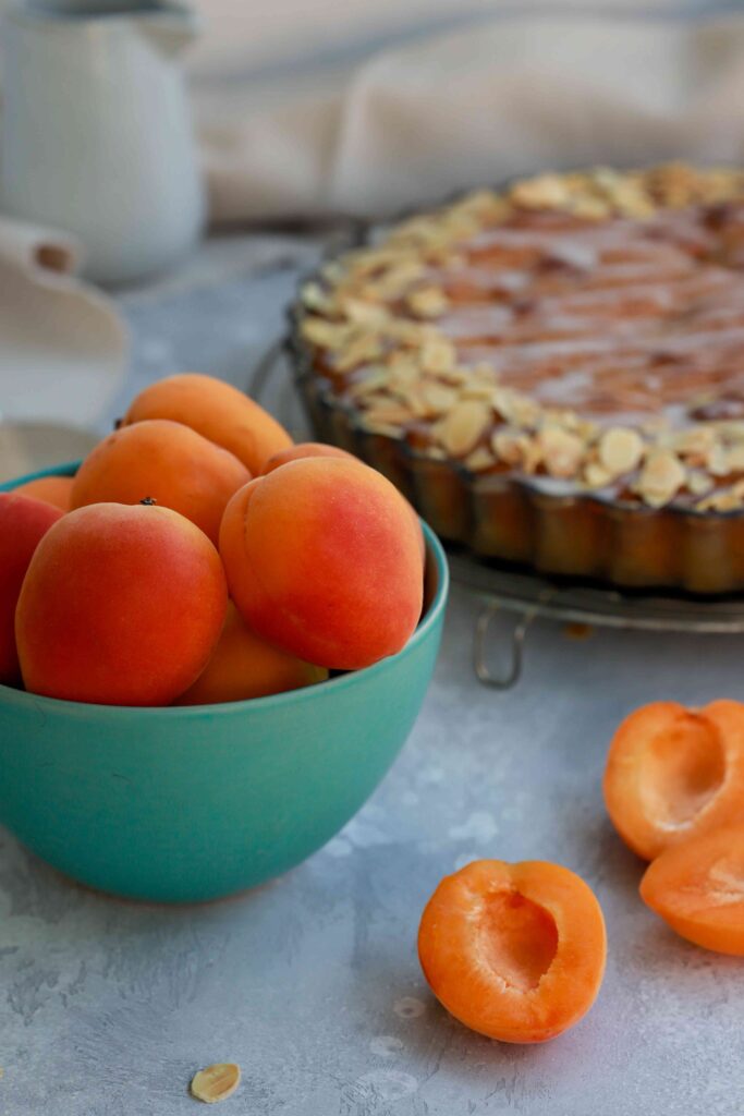 Apricots in a bowl